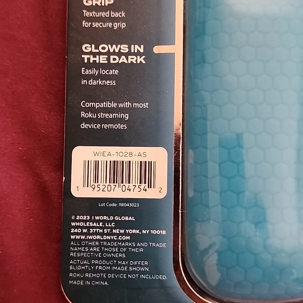 CoreAudio Blue Silicone Sleeve for Roku Remote